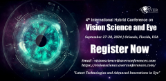 4th International Hybrid Conference on Vision Science & Eye 2024