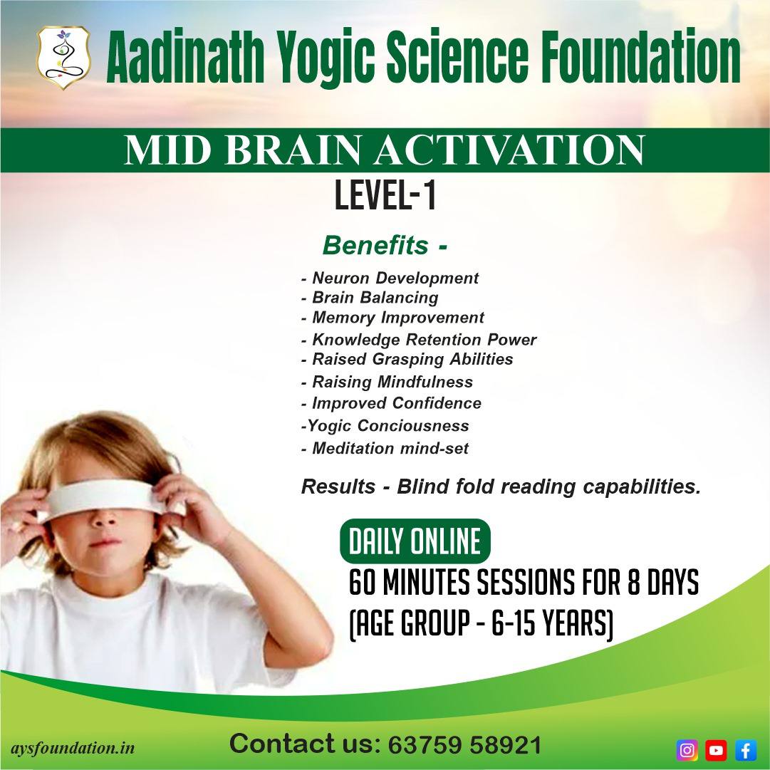Mid Brain Activation Level 1, Online Event