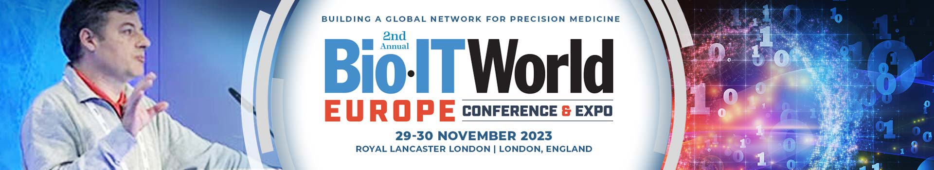 Bio-IT World Conference & Expo Europe 2023, London, United Kingdom