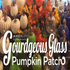 Gourdgeous Glass Pumpkin Patch
