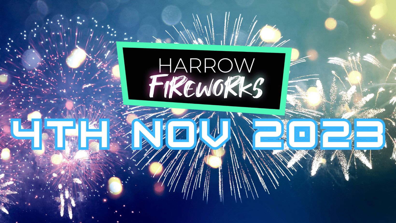 Harrow fireworks display | Harrow Diwali Fireworks display | Family fun day | November 4th 2023., Harrow, England, United Kingdom