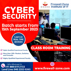 Our Cyber Security Training In Hyderabad at Firewall Zone
