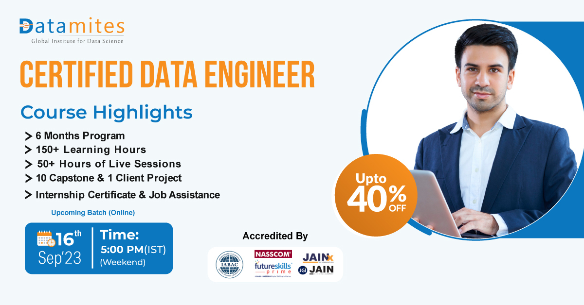 Certified Data Engineer Course In Coimbatore, Online Event