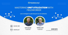 Mastering Unit Utilization with FieldWorker: Learn strategies to optimize Service Unit utilization
