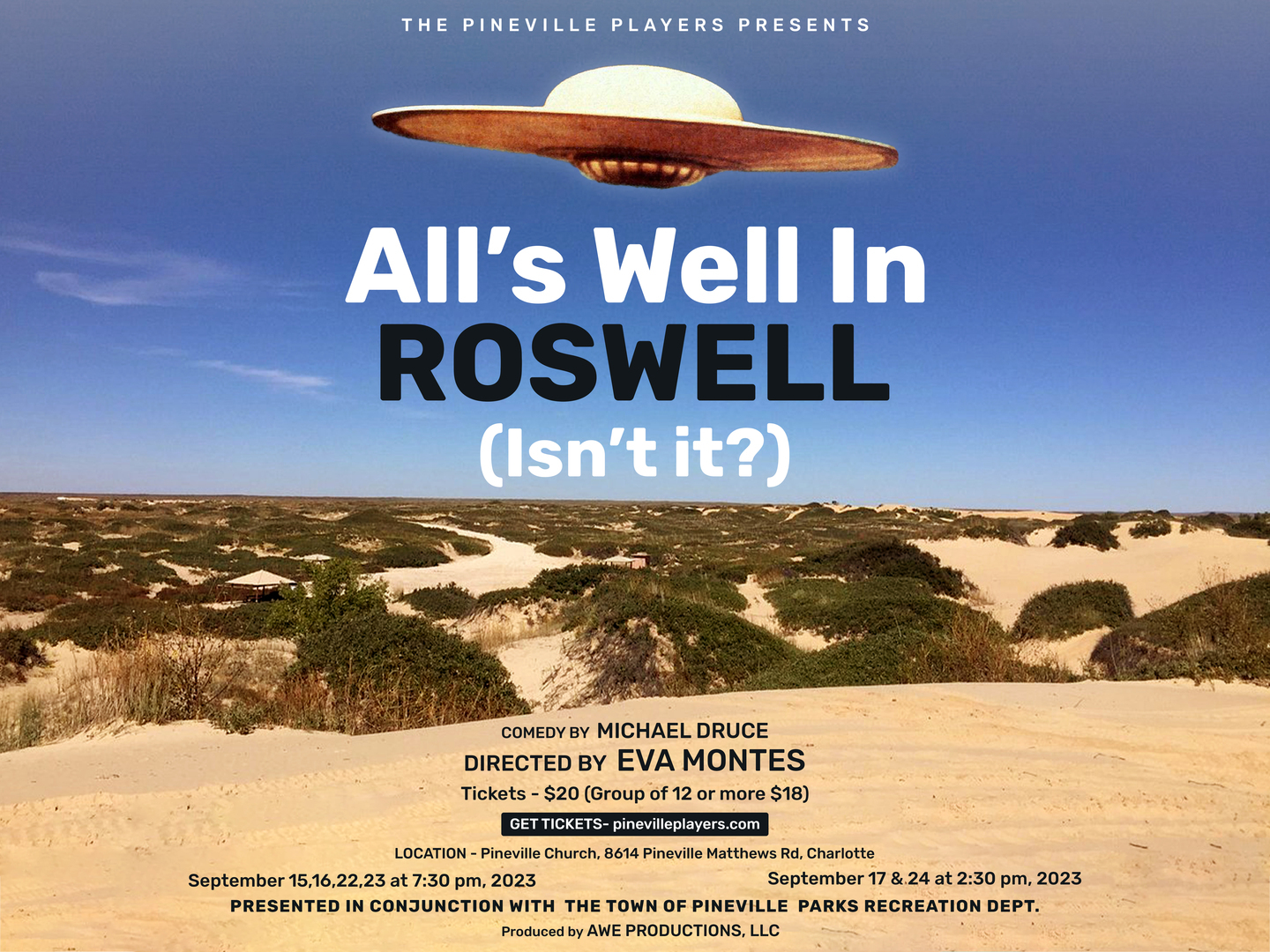 All's Well In Roswell, Isn't It?, Charlotte, North Carolina, United States