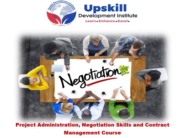 Project Administration, Negotiation Skills and Contract Management Course, Nairobi, Nandi, Kenya