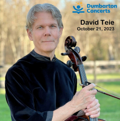 Solo Cello Recital - David Teie, NSO, October 2023
