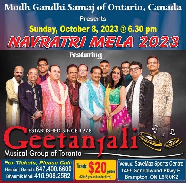 Navratri Mela 2023, BRAMPTON, Ontario, Canada