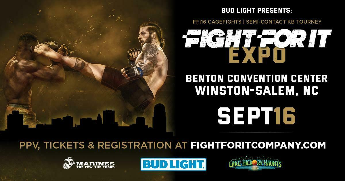FIGHT FOR IT EXPO/XVI, Winston-Salem, North Carolina, United States