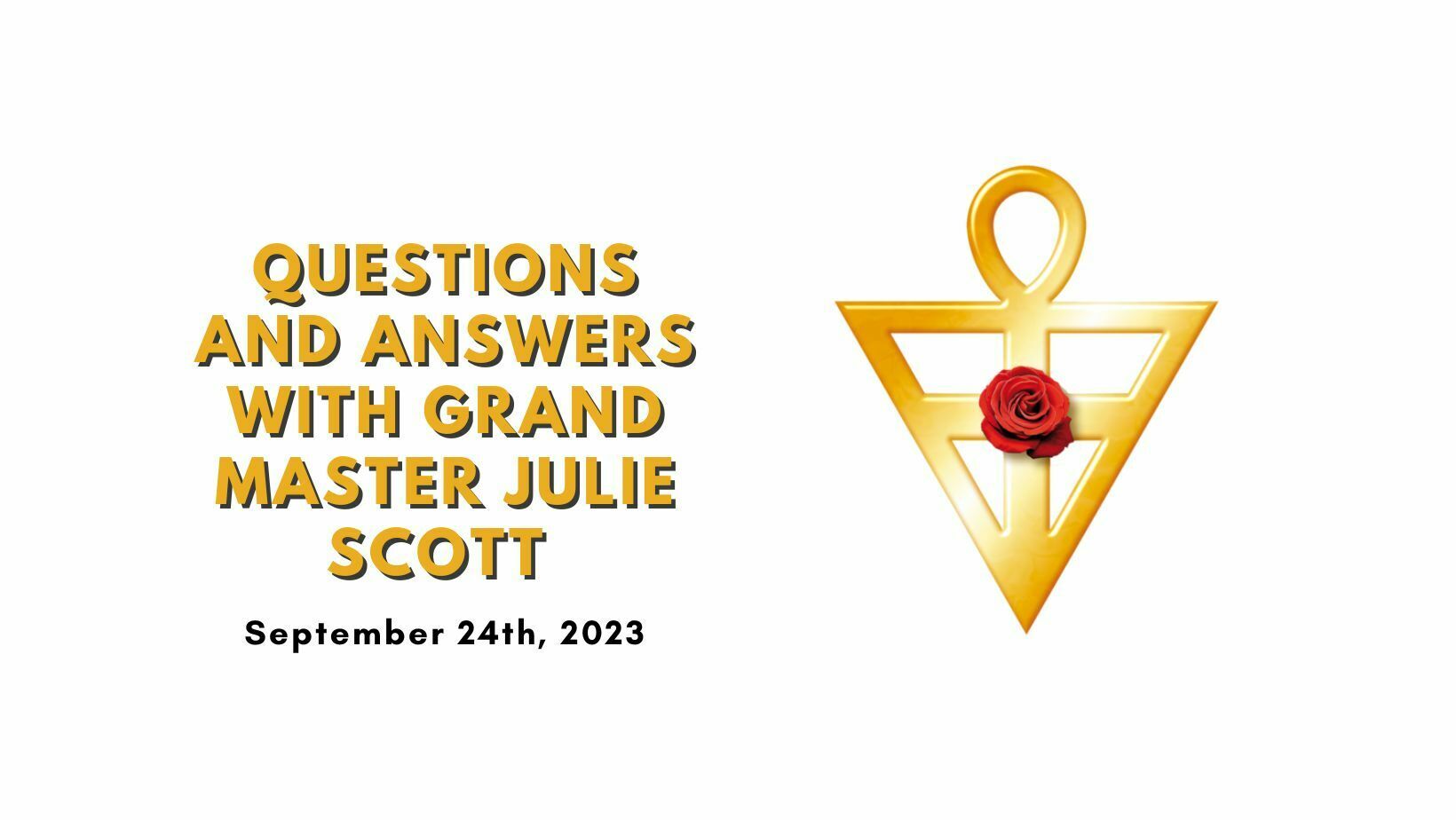 Questions and Answers with Grand Master Julie Scott September 2023, Fairborn, Ohio, United States