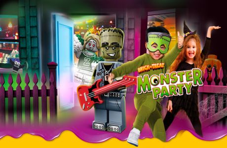 Brick-Or-Treat: Monster Party - Kid's Halloween Event at LEGO Discovery Center Washington, D.C., Springfield, Virginia, United States