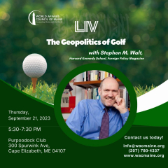 LIV and the Geopolitics of Golf