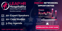 LEAP HR: Hospitality | Austin, Texas | November 13-15 2023