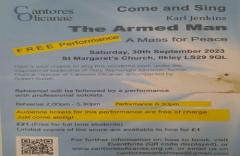 Free performance of The Armed Man