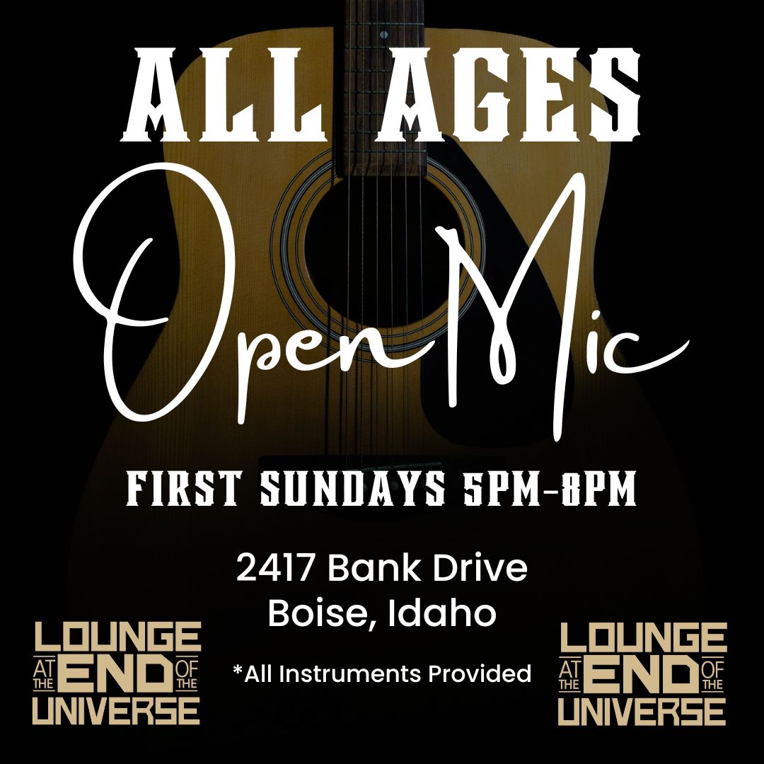 All Ages Open Mic, Boise, Idaho, United States