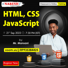 Free Demo on Html | CSS | JavaScript - Naresh IT