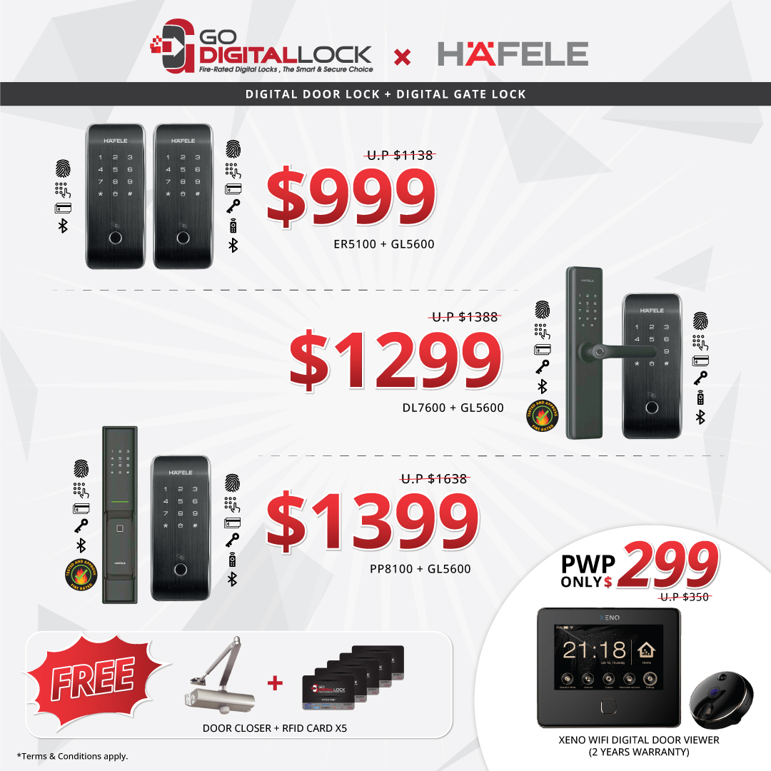 Digital Lock Bundle Sale Promotion 2023, Online Event