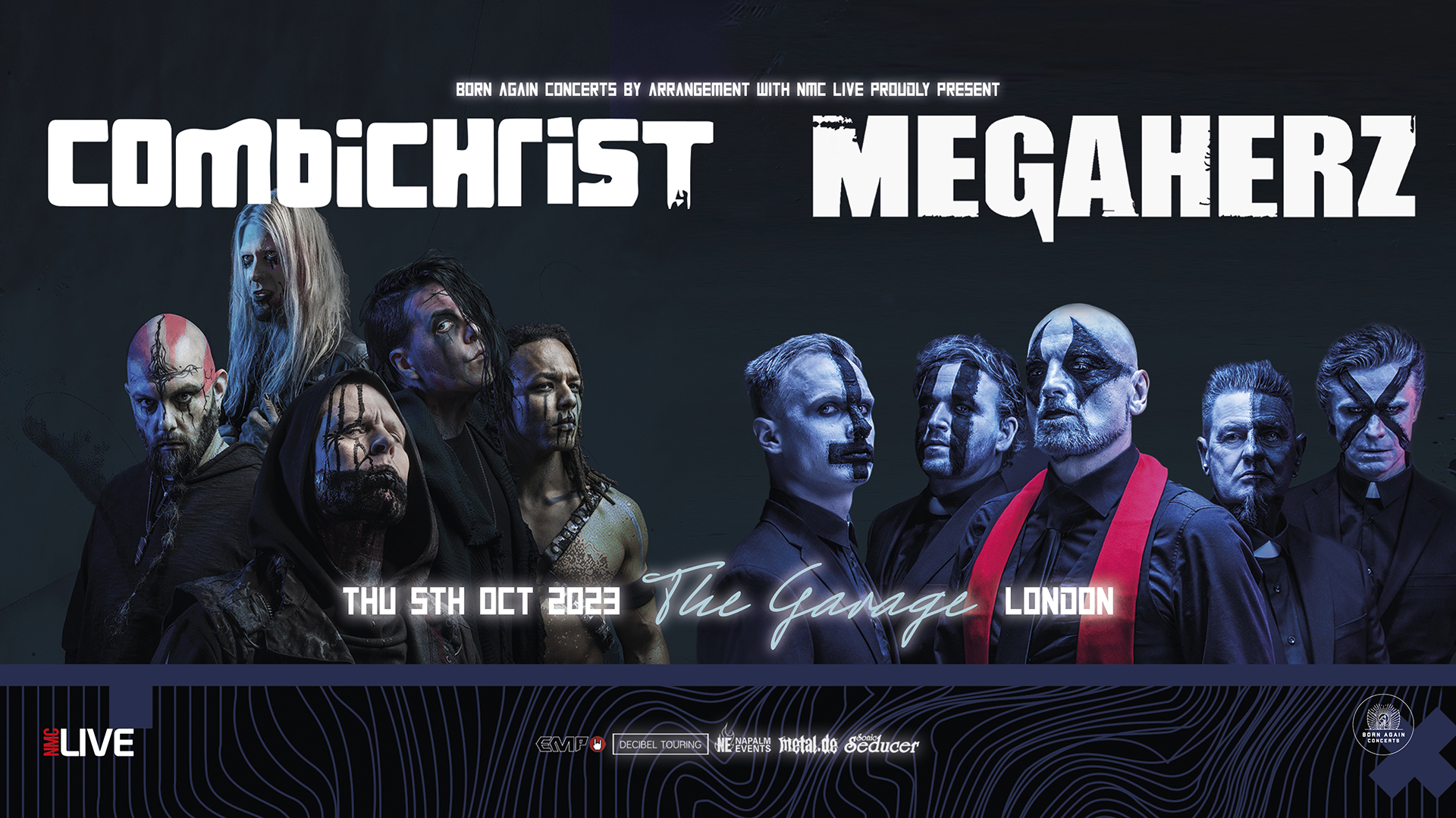 COMBICHRIST // MEGAHERZ at The Garage - London, London, England, United Kingdom