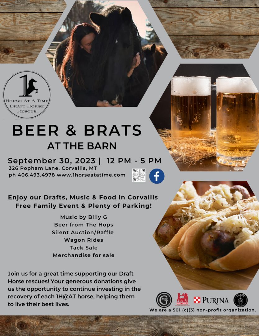 Beer and Brats at the Barn, Corvallis, Montana, United States