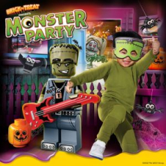 Brick-or-Treat: MONSTER PARTY from September 29-October 31 at LEGO Discovery Center Boston!