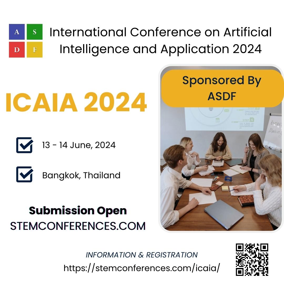 International Conference on Artificial Intelligence and Application 2024, Online Event