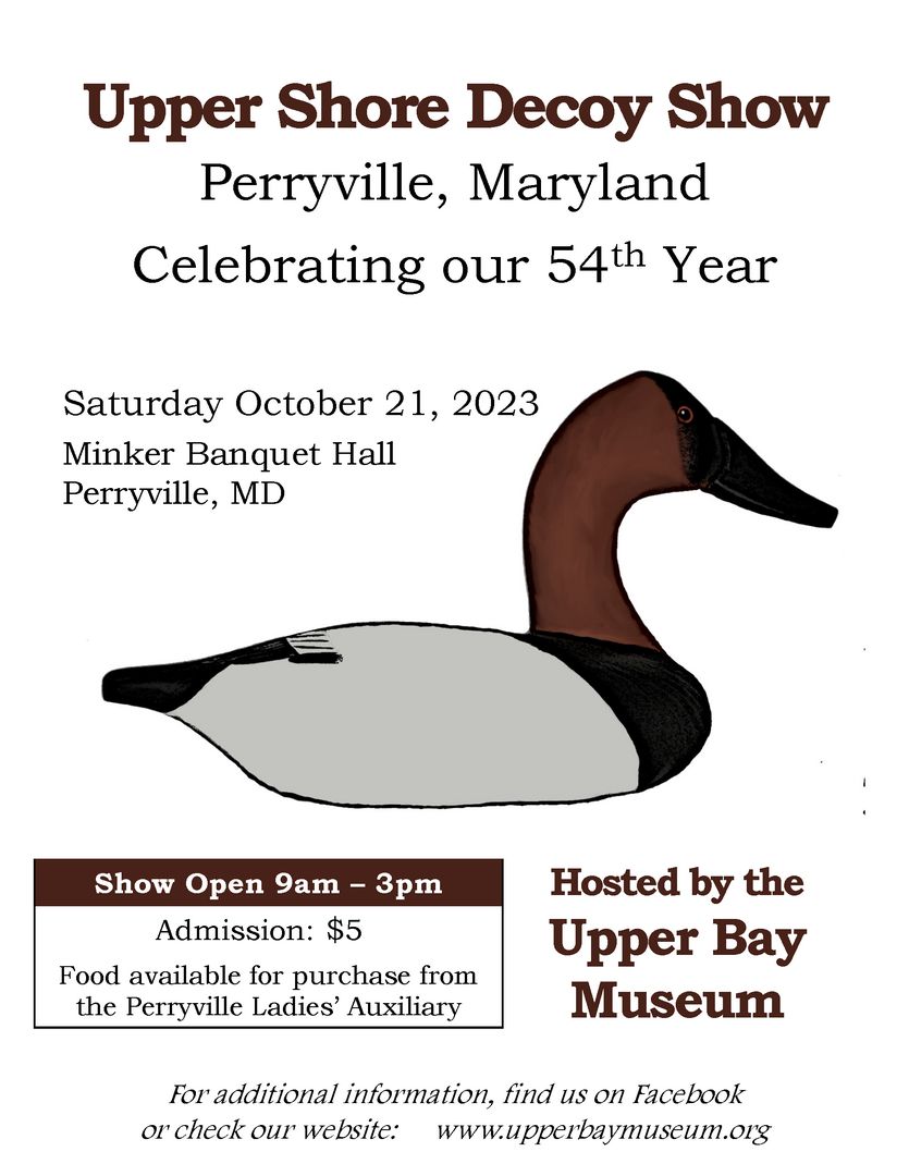 54th Upper Shore Decoy Show, Perryville, Maryland, United States
