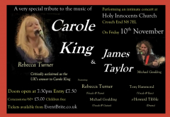 A Celebration of the Music of Carole King and James Taylor