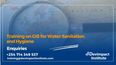 Training on GIS for Water Sanitation and Hygiene