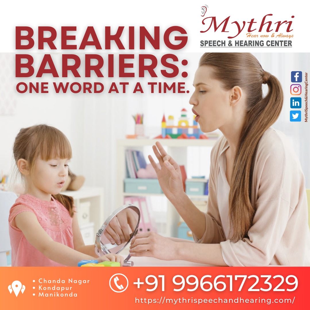Best Speech And Hearing Center Manikonda | Speech Therapy Specialist | Hearing Loss Solutions Manikonda, Hyderabad, Telangana, India
