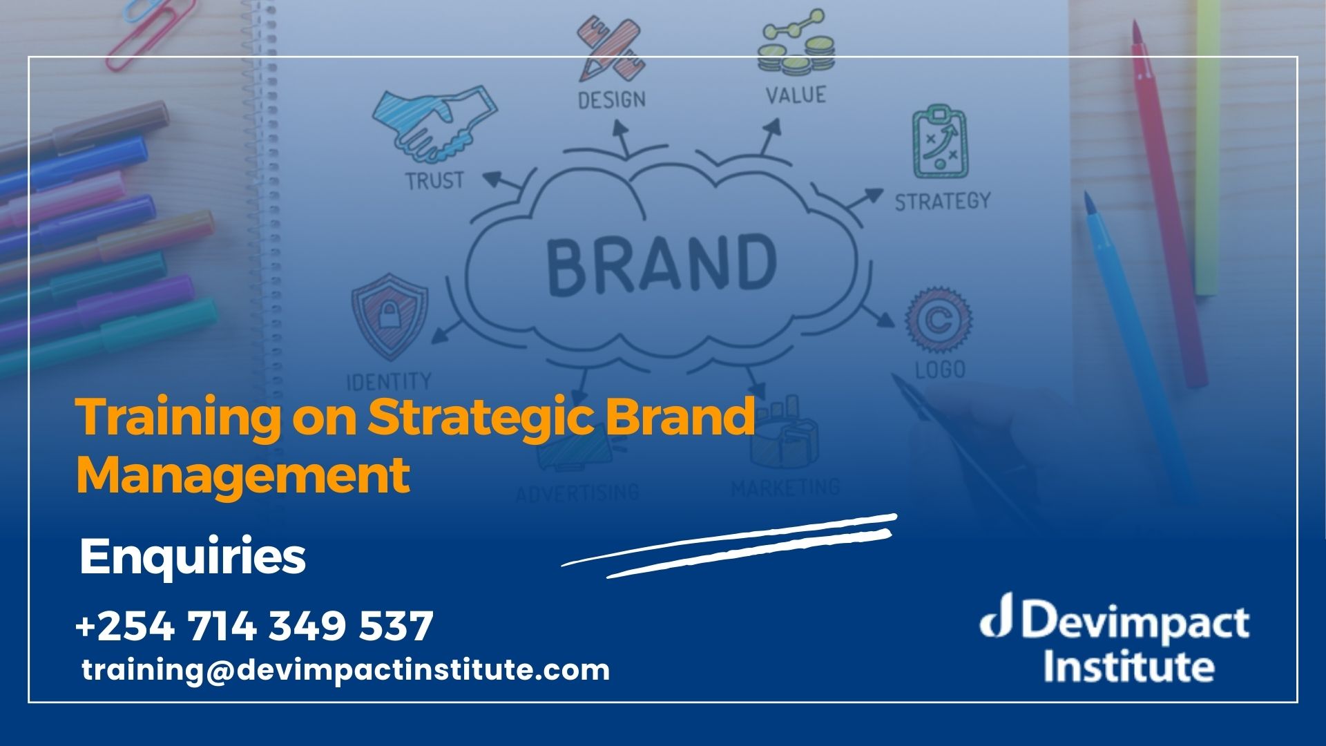 Training on Strategic Brand Management, Devimpact Institute, Nairobi, Kenya