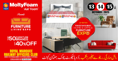 Multan Furniture and Living Expo on 13-14-15 October 2023 at Royal Marquee, Railway Officers Club