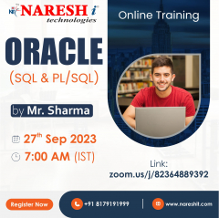 Free Demo On Oracle Online Training in NareshIT