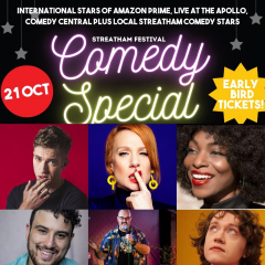 Streatham Festival Comedy Special At Streatham Space Project : Russell Hicks, Sara Barron, Dee Allum