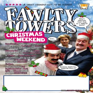Fawlty Towers Christmas Weekend 09/12/2023, Chester, England, United Kingdom