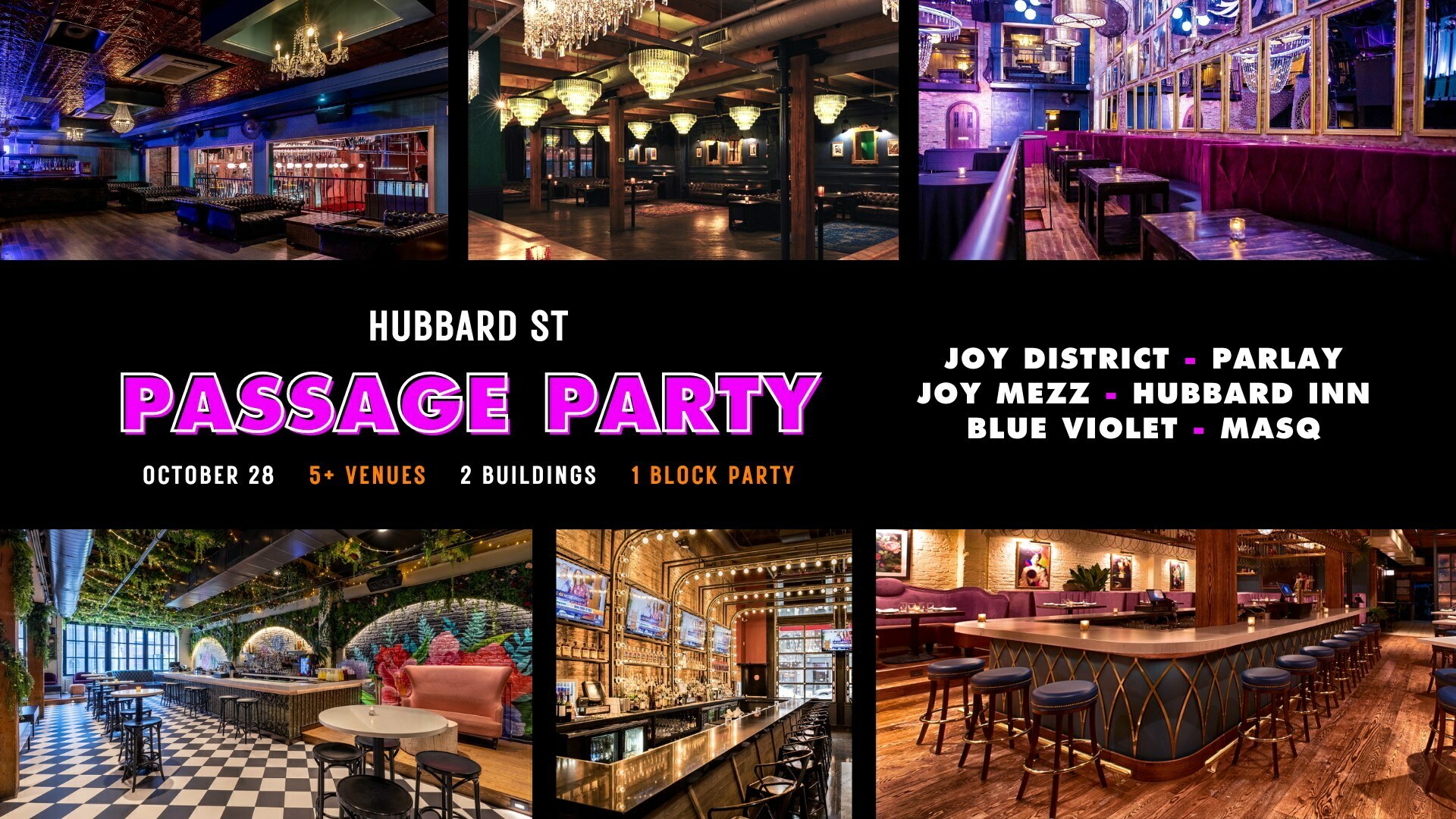 The Hubbard St. HALLOWEEN "Passage Party", Chicago, Illinois, United States
