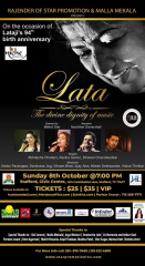 Lata - The Divine Dignity of Music (Houston)