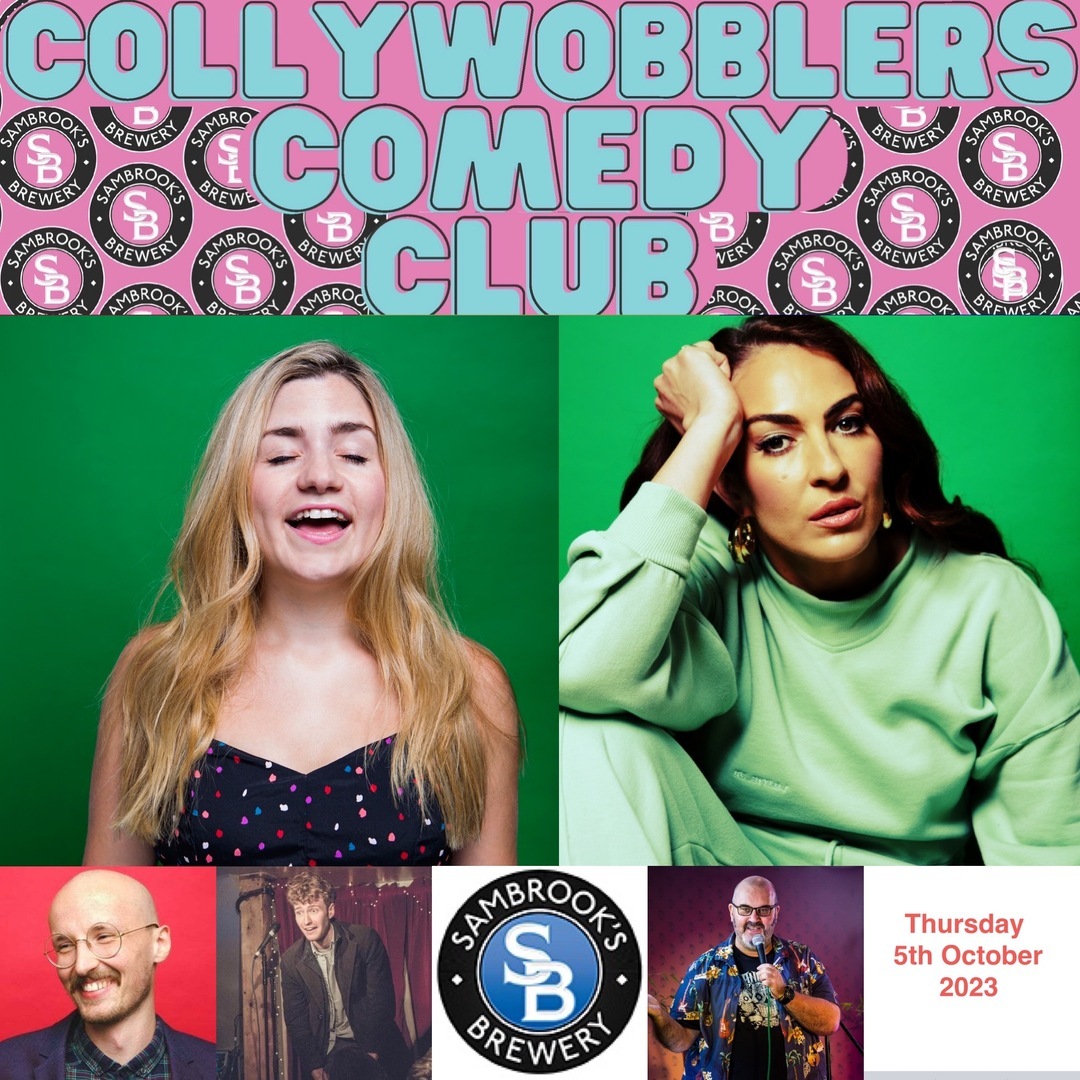Sambrooks Comedy @ Sambrooks Brewery Wandsworth SW18: Harriet Kemsley, Esther Manito, Andy Field, London, United Kingdom