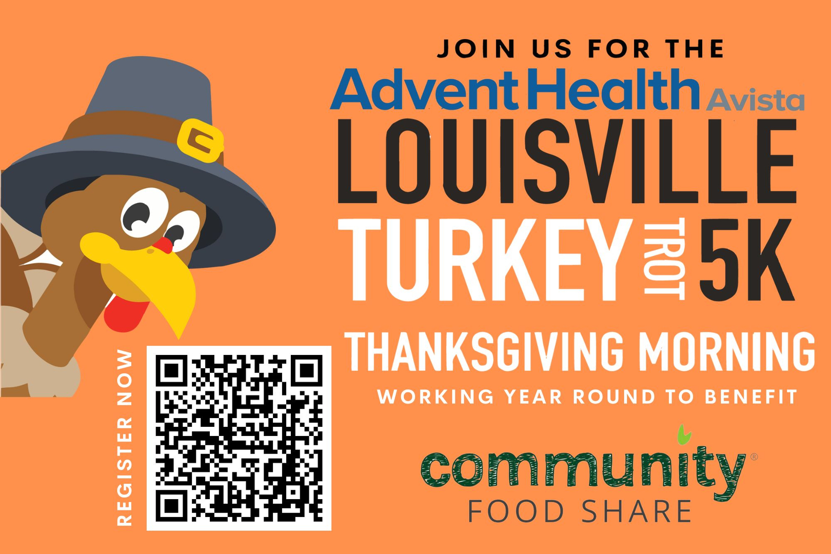 Avista Advent Health Louisville Turkey Trot 5K, Louisville, Colorado, United States