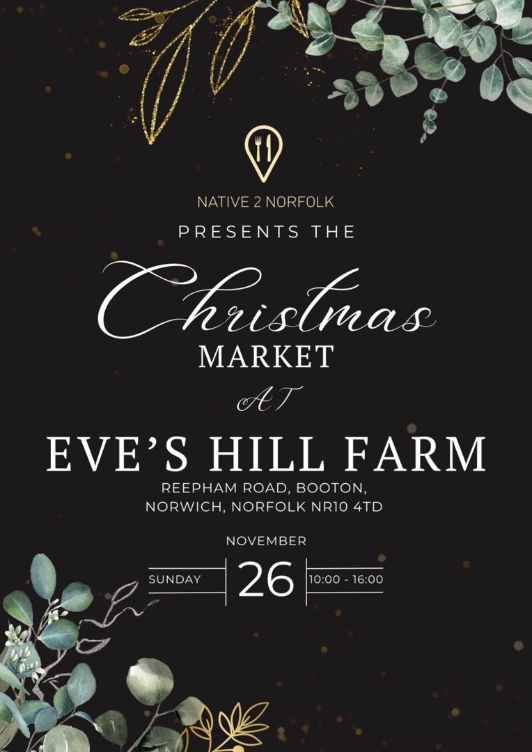 Eve's Hill Farm Christmas Market, Norwich, England, United Kingdom