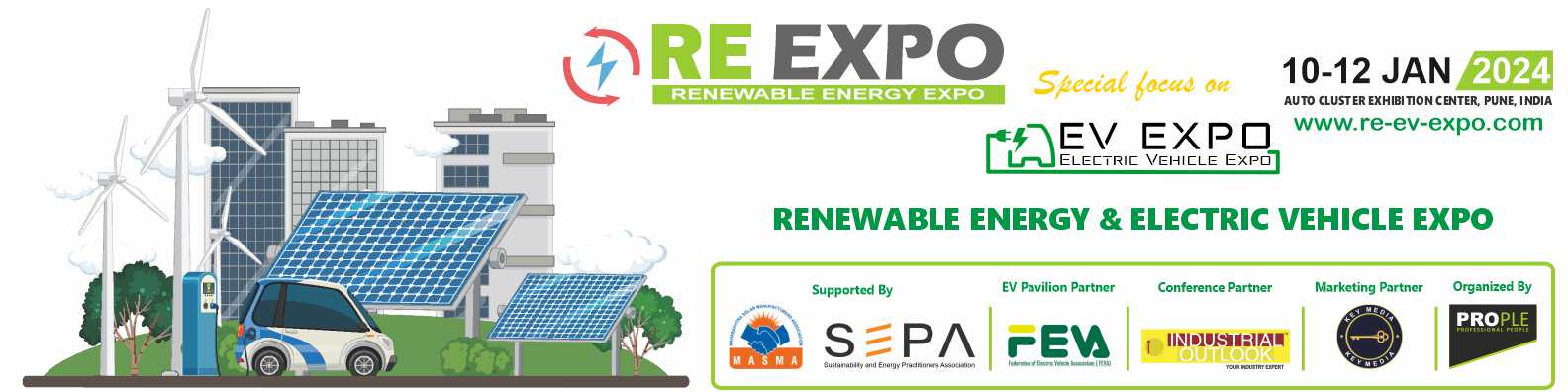 Renewable Energy Expo, Pune, Maharashtra, India