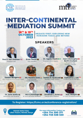 ICMC Inter-Continental Mediation Summit 2023