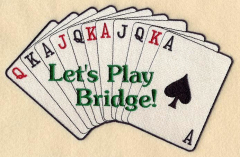 Duplicate Bridge Games, Monday through Friday, at the Garden City Duplicate Bridge Club