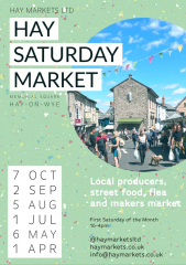 Hay Saturday Market (7 October)