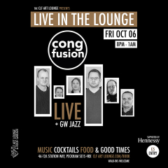 Cong Fusion Live In The Lounge + GW Jazz