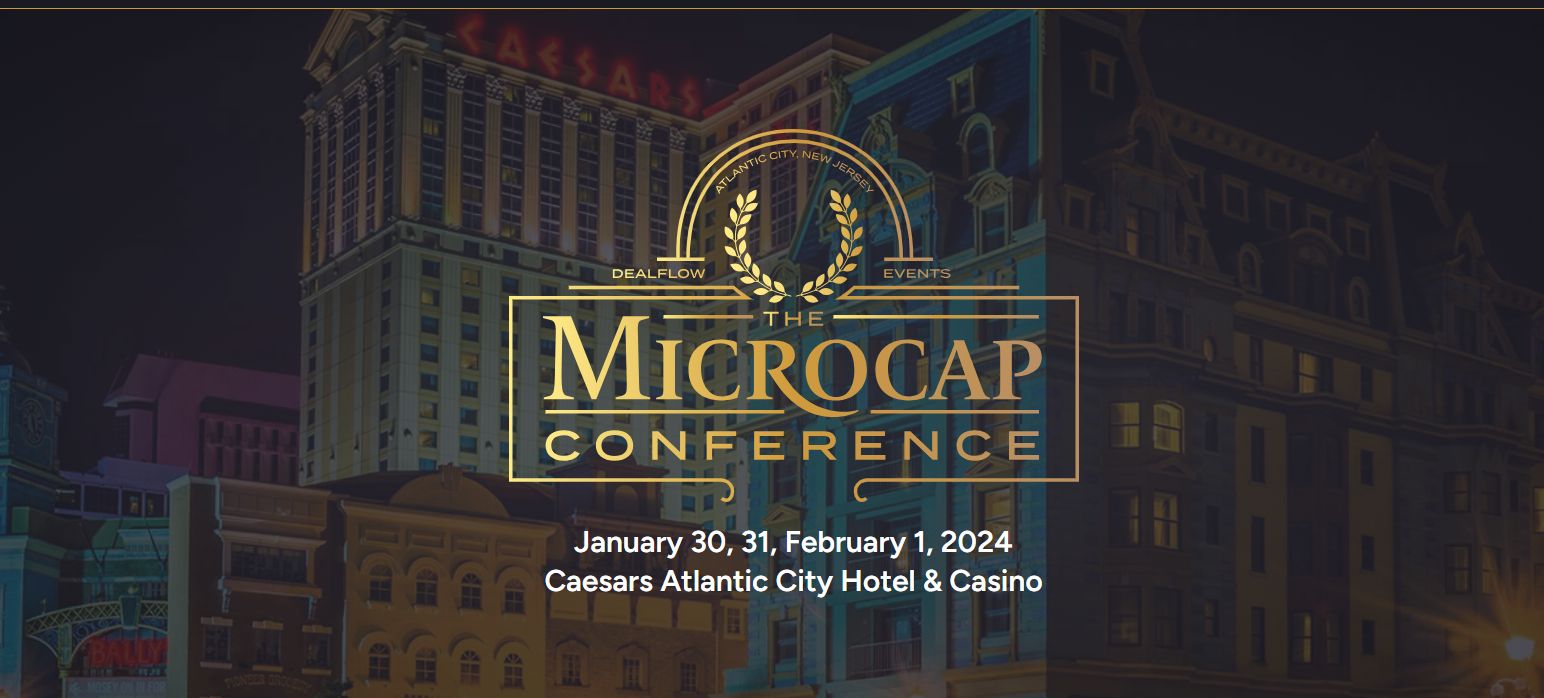The Microcap Conference 2024, Atlantic, New Jersey, United States