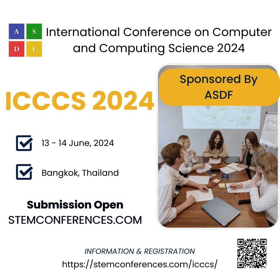 International Conference on Computer and Computing Science 2024, Online Event