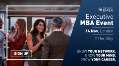 Premier EMBA In-Person Event in London
