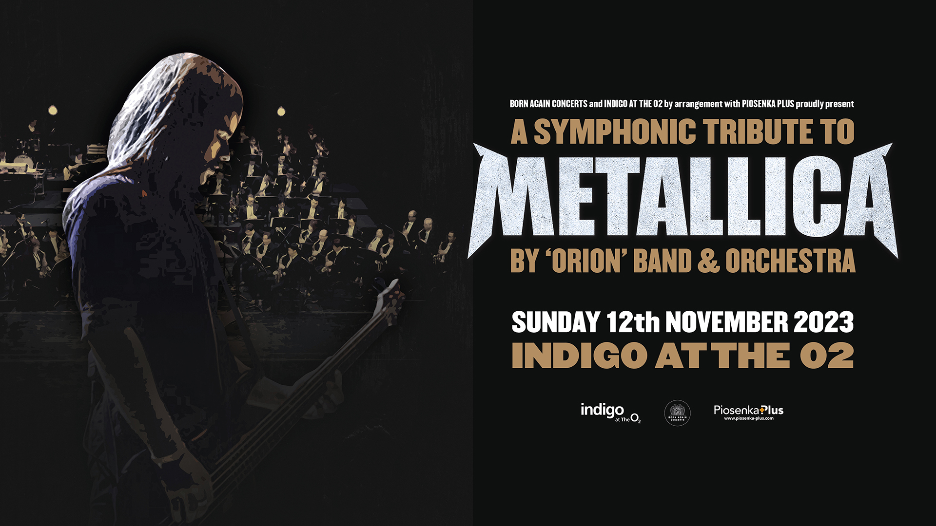 A Symphonic Tribute to Metallica by ORION at Indigo at The O2 - London, London, England, United Kingdom