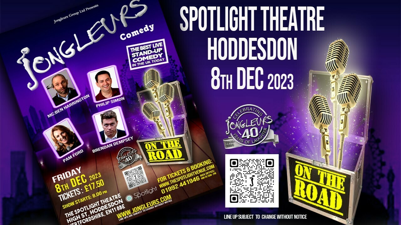 Jongleurs Comedy Club @Spotlight Venue, Hoddesdon, England, United Kingdom