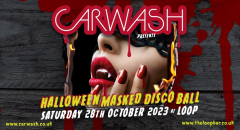 Carwash Halloween Disco Ball